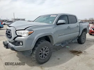 2020 Toyota Tacoma SR5 z VIN 3TMCZ5AN9LM322244, wystawiony jako Copart lot #48380035 z przebiegiem 61 684 mil mil oraz Czysty tytuł • Clean title. Historia ofert i sprzedaży dostępna na DreamBid. Obrazek 1.