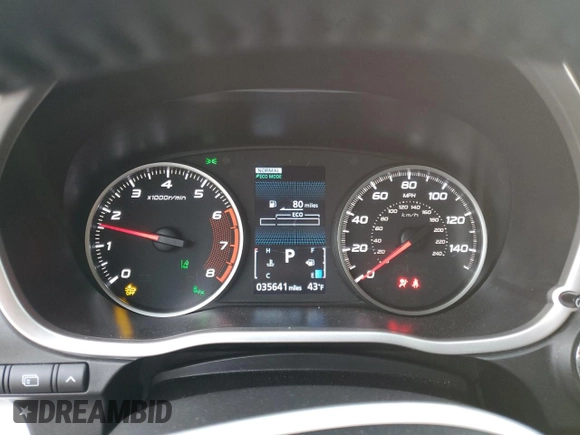2022 Mitsubishi Eclipse Cross SE z VIN JA4ATWAA0NZ068298, wystawiony jako Copart lot #53016485 z przebiegiem 35 641 mil mil oraz Szkoda całkowita • Salvage title. Historia ofert i sprzedaży dostępna na DreamBid. Obrazek 9.