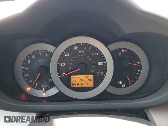 2008 Toyota RAV4 with VIN JTMBD33V886062129, listed as a Copart auction lot 52548875 with 147,680 mi miles and Salvage Title. Bid and sale history available at carsss.com. Image 9.