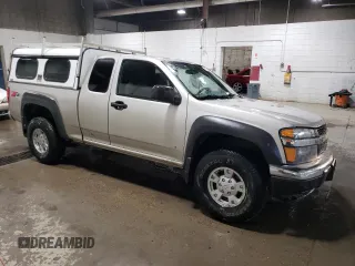 2007 Chevrolet Colorado LT w/1LT with VIN 1GCDT19E678111368, listed as a Copart auction lot 77802234 with 112,384 mi miles and Salvage Title. Bid and sale history available at carsss.com. Image 4.