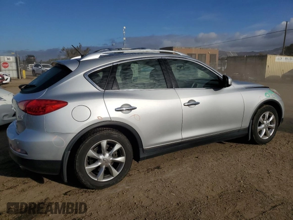 2008 Infiniti EX Journey with VIN JNKAJ09E28M304224, listed as a Copart auction lot 80590484 with 118,703 mi miles and Salvage Title. Bid and sale history available at DreamBid. Image 3.