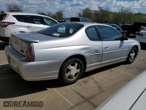 2003 Chevrolet Monte Carlo SS with VIN 2G1WX12K939286671, listed as a Copart auction lot 69043224 with 242,349 mi miles and Salvage Title. Bid and sale history available at carsss.com. Image 3.
