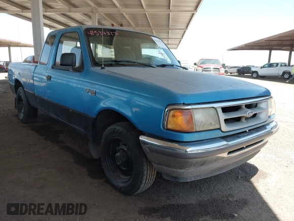 1996 Ford Ranger XL z VIN 1FTCR14U7TPA61282, wystawiony jako IAAI lot #42534327 z przebiegiem 155 875 mil mil oraz . Historia ofert i sprzedaży dostępna na DreamBid. Obrazek 1.