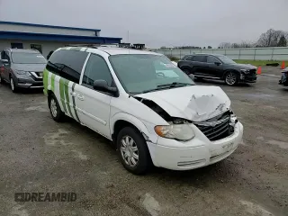 2007 Chrysler Town & Country LWB Touring with VIN 2A4GP54L67R302849, listed as a Copart auction lot 80925034 with 120,258 mi miles and Non Repairable. Bid and sale history available at carsss.com. Image 12.
