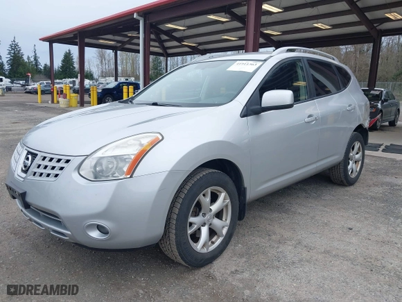 2008 Nissan Rogue S with VIN JN8AS58VX8W144695, listed as a IAAI auction lot 41911363 with 120,133 mi miles. Bid and sale history available at carsss.com. Image 18.