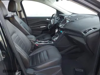 2014 Ford Escape Titanium with VIN 1FMCU9J95EUA96397, listed as a IAAI auction lot 41089757 with 107,494 mi miles. Bid and sale history available at carsss.com. Image 5.