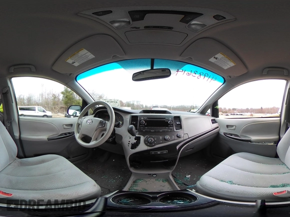2011 Toyota Sienna LE AAS with VIN 5TDKK3DC3BS034894, listed as a IAAI auction lot 41983614 with 217,308 mi miles. Bid and sale history available at carsss.com. Image 21.