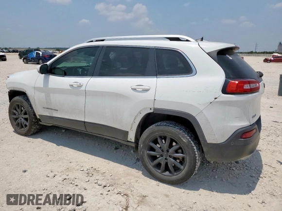 2016 Jeep Cherokee Limited with VIN 1C4PJMDS4GW249150, listed as a Copart auction lot 58017975 with 109,953 mi miles and Salvage title. Bid and sale history available at DreamBid. Image 2.