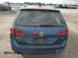 2016 Volkswagen Golf SportWagen TSI S with VIN 3VWC17AUXGM522790, listed as a Copart auction lot 83747844 with 0 mi miles and Salvage Title. Bid and sale history available at carsss.com. Image 6.