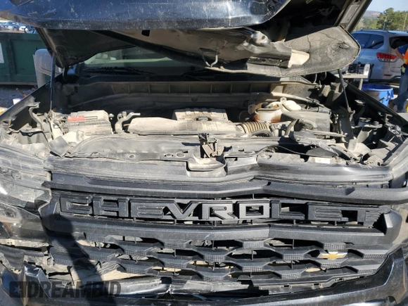 2023 Chevrolet Silverado 1500 Custom with VIN 3GCPDBEK0PG168722, listed as a Copart auction lot 48899655 with 80,007 mi miles and Salvage Title. Bid and sale history available at DreamBid. Image 11.