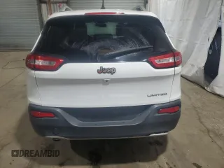 2016 Jeep Cherokee Limited with VIN 1C4PJLDB7GW311702, listed as a Copart auction lot 54344265 with 72,374 mi miles and Clean title. Bid and sale history available at DreamBid. Image 6.