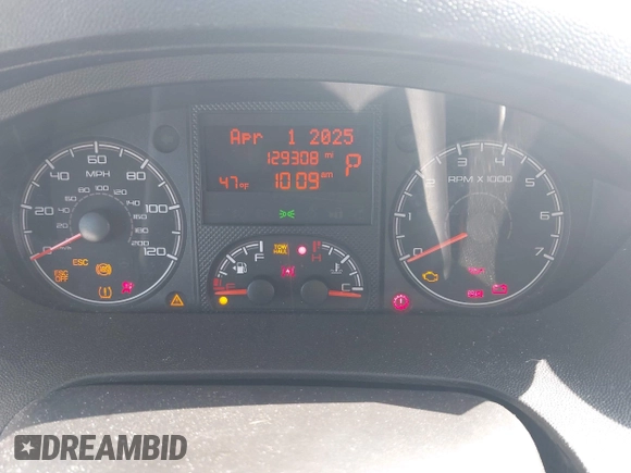 2018 Ram ProMaster Cargo with VIN 3C6URVJG6JE109398, listed as a IAAI auction lot 41934307 with 129,308 mi miles. Bid and sale history available at carsss.com. Image 7.