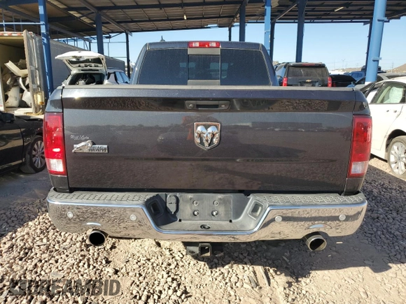 2017 Ram 1500 SLT z VIN 1C6RR6TT1HS730349, wystawiony jako Copart lot #46848385 z przebiegiem Nie podano mil oraz Szkoda całkowita • Salvage title. Historia ofert i sprzedaży dostępna na DreamBid. Obrazek 6.