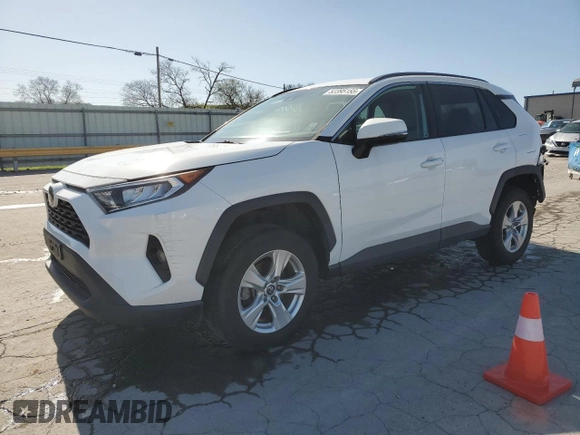 2019 Toyota RAV4 XLE with VIN 2T3W1RFV6KW041231, listed as a Copart auction lot 52395155 with 66,042 mi miles and Salvage Title. Bid and sale history available at carsss.com. Image 1.