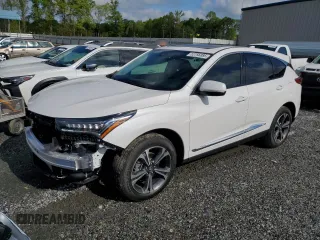 2024 Acura RDX Advance with VIN 5J8TC2H71RL014455, listed as a Copart auction lot 52756885 with 8,113 mi miles and Salvage title. Bid and sale history available at DreamBid. Image 1.