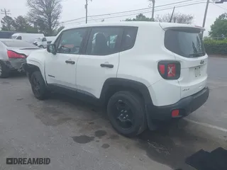 2018 Jeep Renegade Sport with VIN ZACCJBAB1JPH94427, listed as a IAAI auction lot 41900517 with 37,968 mi miles. Bid and sale history available at carsss.com. Image 3.