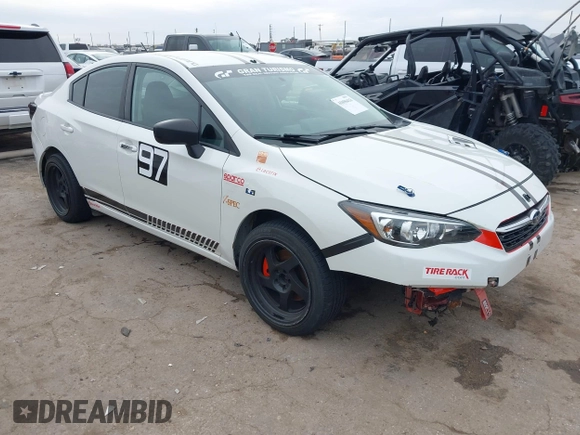 2022 Subaru Impreza with VIN 4S3GKAA62N1609335, listed as a IAAI auction lot 41090418 with 33,985 mi miles and . Bid and sale history available at DreamBid. Image 1.