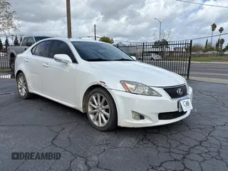 2009 Lexus IS 250 with VIN JTHBK262495094440, listed as a Copart auction lot 51494895 with 182,908 mi miles and Clean Title. Bid and sale history available at carsss.com. Image 1.