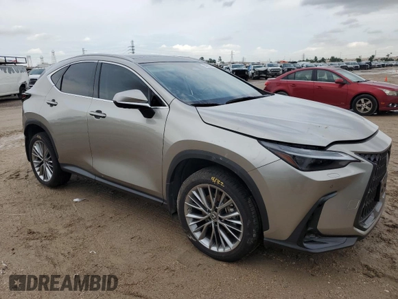 2022 Lexus NX with VIN JTJHGCEZ6N2007244, listed as a Copart auction lot 64692144 with 21,030 mi miles and Salvage Title. Bid and sale history available at carsss.com. Image 4.