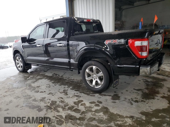 2021 Ford F-150 XL with VIN 1FTFW1E59MFC17844, listed as a Copart auction lot 48328155 with 61,852 mi miles and Salvage Title. Bid and sale history available at carsss.com. Image 2.