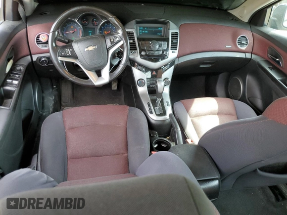 2012 Chevrolet Cruze LT w/1LT with VIN 1G1PF5SC7C7320552, listed as a Copart auction lot 52776005 with 186,717 mi miles and Salvage Title. Bid and sale history available at carsss.com. Image 8.