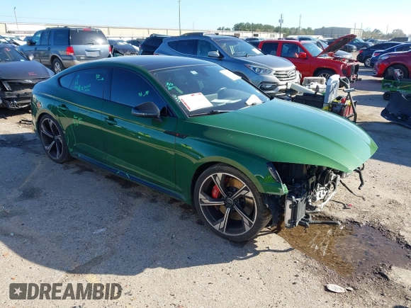 2019 Audi RS 5 Sportback z VIN WUABWCF54KA904316, wystawiony jako IAAI lot #41205564 z przebiegiem 36 727 mil mil oraz . Historia ofert i sprzedaży dostępna na DreamBid. Obrazek 1.