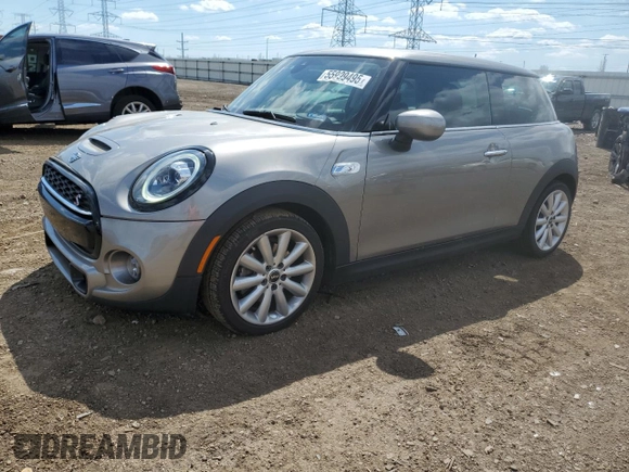 2020 MINI Hardtop Cooper S z VIN WMWXR5C07L2M30160, wystawiony jako Copart lot #55999495 z przebiegiem 41 171 mil mil oraz Szkoda całkowita • Salvage title. Historia ofert i sprzedaży dostępna na DreamBid. Obrazek 1.