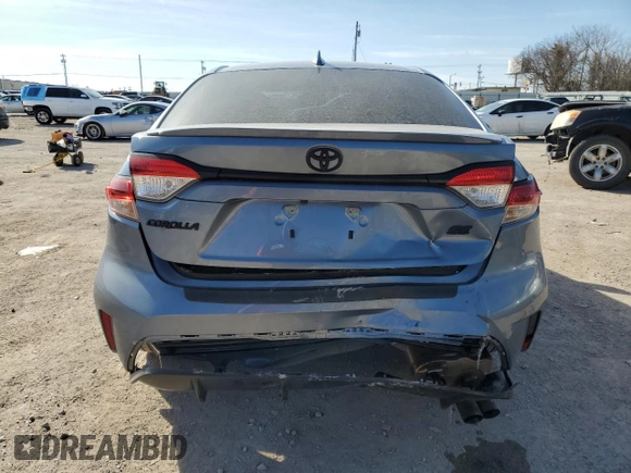 2024 Toyota Corolla SE with VIN 5YFS4MCE8RP197501, listed as a Copart auction lot 45328175 with 9,942 mi miles and Salvage Title. Bid and sale history available at DreamBid. Image 6.