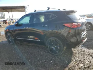 2020 Chevrolet Blazer Premier z VIN 3GNKBFRS0LS634858, wystawiony jako Copart lot #77987524 z przebiegiem 24 951 mil mil oraz Szkoda całkowita • Salvage title. Historia ofert i sprzedaży dostępna na DreamBid. Obrazek 2.