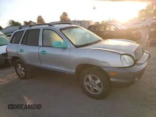2004 Hyundai Santa Fe GLS with VIN KM8SC73D24U850410, listed as a Copart auction lot 78147144 with 181,995 mi miles and Salvage Title. Bid and sale history available at carsss.com. Image 4.