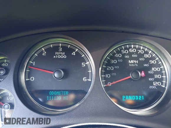 2007 Chevrolet Tahoe LTZ with VIN 1GNFK13037J331012, listed as a IAAI auction lot 42122457 with 111,130 mi miles and . Bid and sale history available at DreamBid. Image 7.