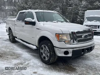 2011 Ford F-150 XLT with VIN 1FTFW1CT6BFD03062, listed as a IAAI auction lot 41614669 with 188,918 mi miles. Bid and sale history available at carsss.com. Image 1.