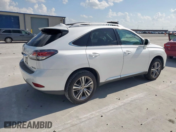 2015 Lexus RX 350 with VIN 2T2BK1BA5FC253484, listed as a Copart auction lot 56593615 with 151,466 mi miles and Salvage title. Bid and sale history available at DreamBid. Image 3.