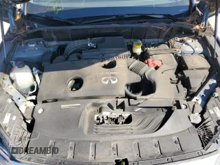 2022 Infiniti QX50 LUXE with VIN 3PCAJ5BA6NF122374, listed as a Copart auction lot 46030365 with 25,287 mi miles and Salvage Title. Bid and sale history available at carsss.com. Image 12.