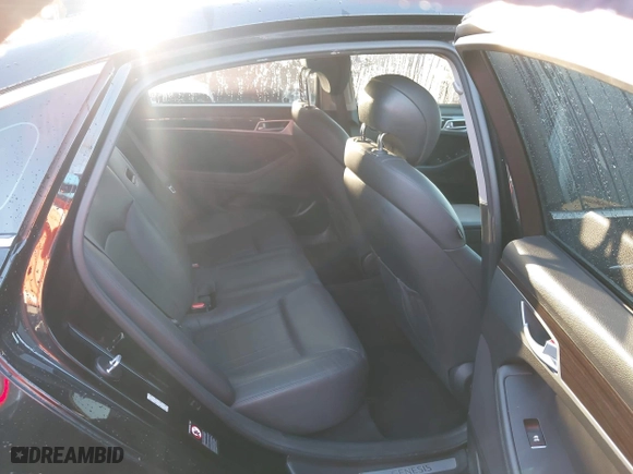 2017 Genesis G80 3.8L with VIN KMHGN4JE3HU204955, listed as a IAAI auction lot 41501931 with 83,519 mi miles. Bid and sale history available at carsss.com. Image 8.