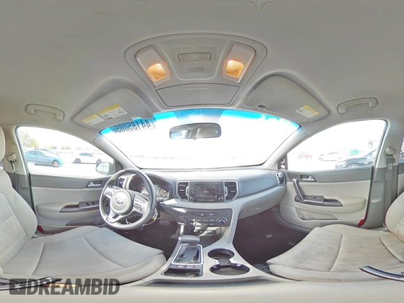 2017 Kia Sportage LX with VIN KNDPM3AC1H7166981, listed as a Copart auction lot 44185085 with 201,734 mi miles and Salvage Title. Bid and sale history available at DreamBid. Image 14.