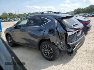 2022 Lexus NX with VIN JTJAKCEZ4N5005555, listed as a Copart auction lot 60156034 with 10,485 mi miles and Salvage Title. Bid and sale history available at carsss.com. Image 2.