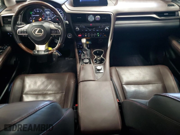 2018 Lexus RX with VIN JTJDZKCA0J2003829, listed as a Copart auction lot 86212424 with 65,388 mi miles and Salvage Title. Bid and sale history available at carsss.com. Image 8.