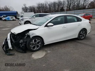 2021 Kia Forte LXS with VIN 3KPF24AD2ME410695, listed as a Copart auction lot 43948495 with 114,009 mi miles and Salvage Title. Bid and sale history available at carsss.com. Image 1.