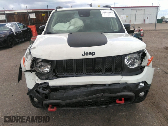 2023 Jeep Renegade Trailhawk with VIN ZACNJDC15PPP67715, listed as a IAAI auction lot 42141085 with 25,748 mi miles and . Bid and sale history available at DreamBid. Image 6.