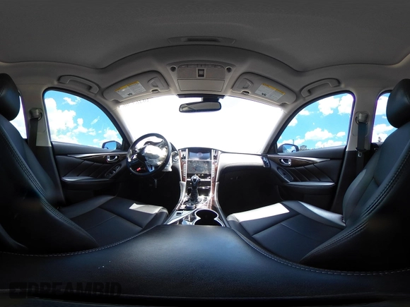 2018 Infiniti Q50 3.0t LUXE with VIN JN1EV7AP1JM361018, listed as a IAAI auction lot 39463706 with 45,648 mi miles. Bid and sale history available at carsss.com. Image 18.