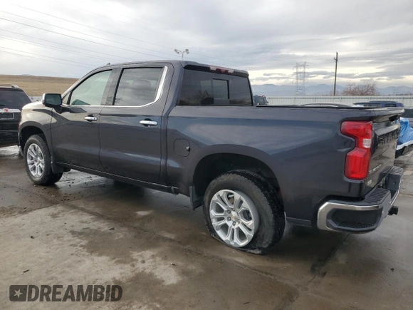 2024 Chevrolet Silverado 1500 LTZ with VIN 2GCUDGED2R1190704, listed as a Copart auction lot 85128674 with 13,402 mi miles and Salvage Title. Bid and sale history available at DreamBid. Image 2.