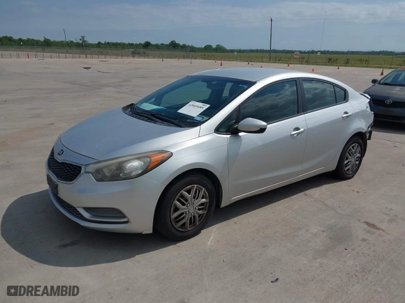 2014 Kia Forte LX with VIN KNAFK4A69E5248253, listed as a IAAI auction lot 42049489 with 154,541 mi miles. Bid and sale history available at carsss.com. Image 2.