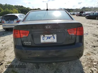 2011 Kia Forte LX with VIN KNAFT4A28B5888296, listed as a Copart auction lot 71372764 with 130,639 mi miles and Salvage Title. Bid and sale history available at carsss.com. Image 6.