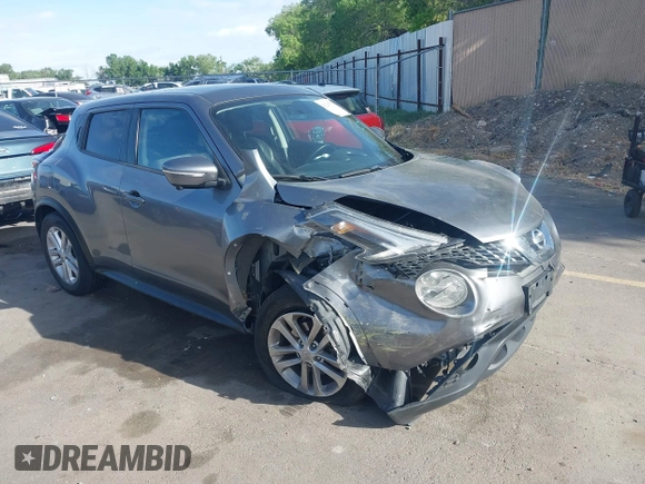 2015 Nissan Juke SV with VIN JN8AF5MV2FT553265, listed as a IAAI auction lot 42247753 with 83,443 mi miles and . Bid and sale history available at DreamBid. Image 1.