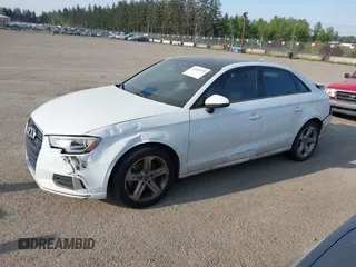2017 Audi A3 Sedan Premium with VIN WAUAUGFF3H1037902, listed as a IAAI auction lot 42126759 with 155,425 mi miles. Bid and sale history available at carsss.com. Image 13.