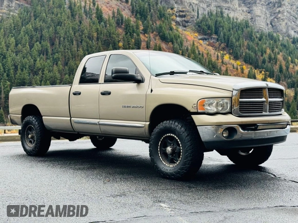 2005 Dodge Ram 2500 SLT with VIN 3D7KS28C75G782335, listed as a Copart auction lot 80124264 with 275,117 mi miles and Salvage Title. Bid and sale history available at carsss.com. Image 1.