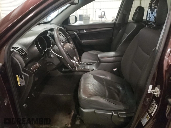2012 Kia Sorento LX with VIN 5XYKTDA61CG303927, listed as a Copart auction lot 54565375 with 249,478 mi miles and Clean Title. Bid and sale history available at carsss.com. Image 7.