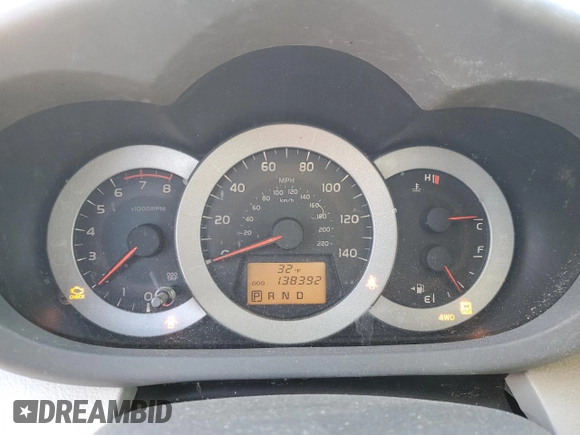 2010 Toyota RAV4 Ltd with VIN 2T3DF4DV0AW079812, listed as a Copart auction lot 45418785 with 138,392 mi miles and Salvage Title. Bid and sale history available at carsss.com. Image 9.
