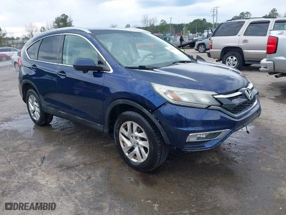 2016 Honda CR-V EX-L with VIN 2HKRM4H7XGH614197, listed as a IAAI auction lot 41869198 with 188,259 mi miles. Bid and sale history available at carsss.com. Image 1.